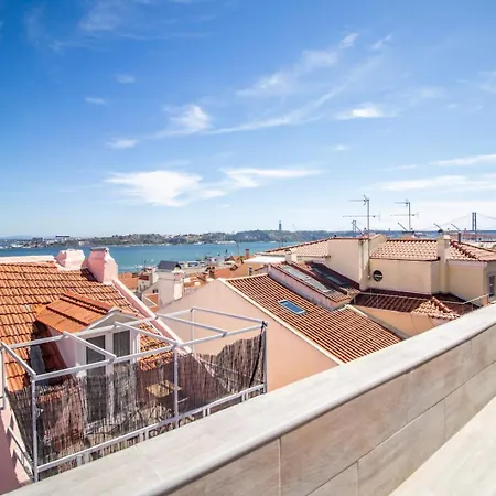 Appartement 2br Terrace With Tagus View - Air-conditioned | By Airnest Lissabon