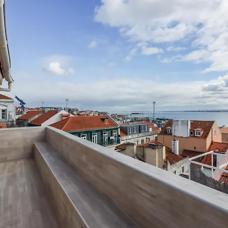 Lägenhet 2br Terrace With Tagus View - Air-conditioned | By Airnest Lisboa